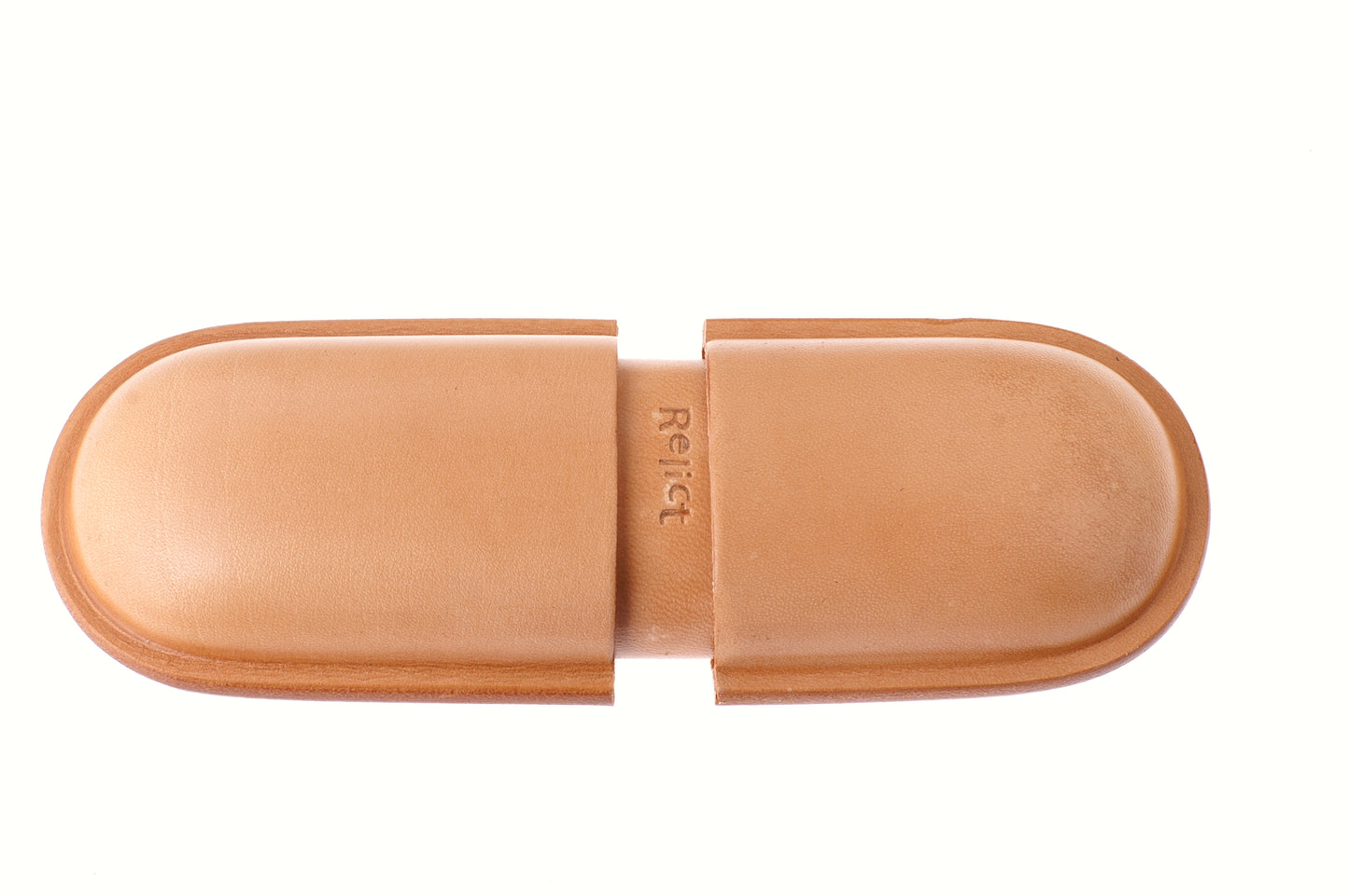 Brillenetui aus Leder natur