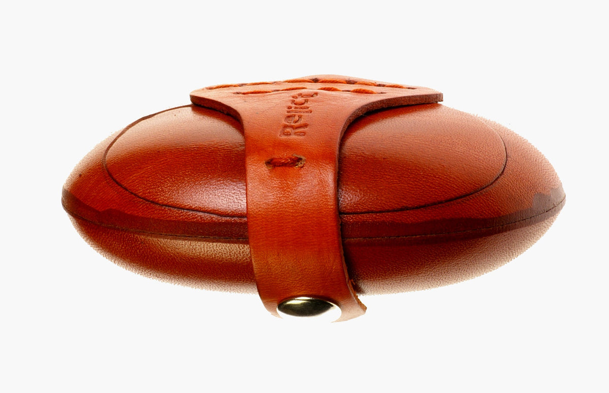 Relict Portemonnaie Oval Hellbraun, 70 × 100 mm