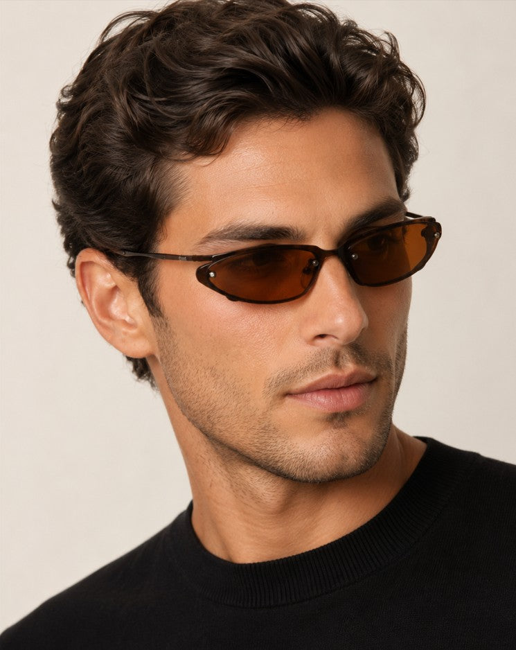 Freestyle Sonnenbrille Metall Bronze – Braun
