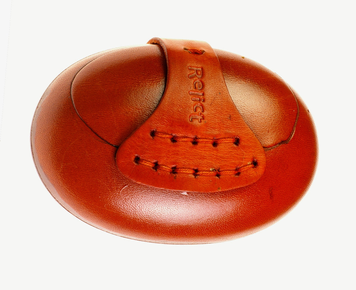 Relict Portemonnaie Oval Hartleder orange