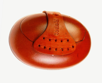 Relict Portemonnaie Oval Hartleder orange