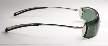 Freestyle Sonnenbrille 7461-001 mit silbernem Metallrahmen und dunkelgrünen Gläsern – weitere Ansicht