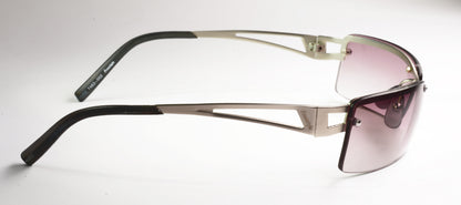 Freestyle Sonnenbrille 7462-002 mit silbernem Metallrahmen und Gläsern in Aubergine – weitere Ansicht