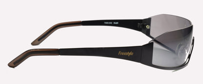Freestyle Sonnenbrille 7465-002 in Seitenansicht mit schwarzem Bügel
