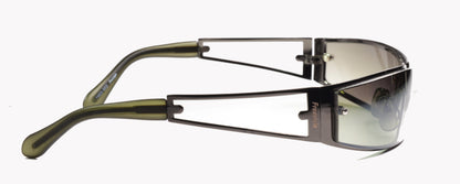 Freestyle Sport-Sonnenbrille 7463-002 mit dunkelanthrazitfarbenem Metallrahmen und dunkelgrünen Gläsern – weitere Ansicht