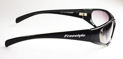 Freestyle Sportbrille 7460-002 mit schwarzem Kunststoffrahmen und grau getönten Gläsern – weitere Ansicht