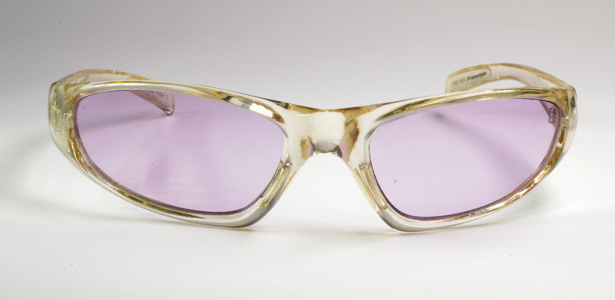Freestyle Sportbrille 7460-003 – violett getönt, UV 400, Filterkategorie 2