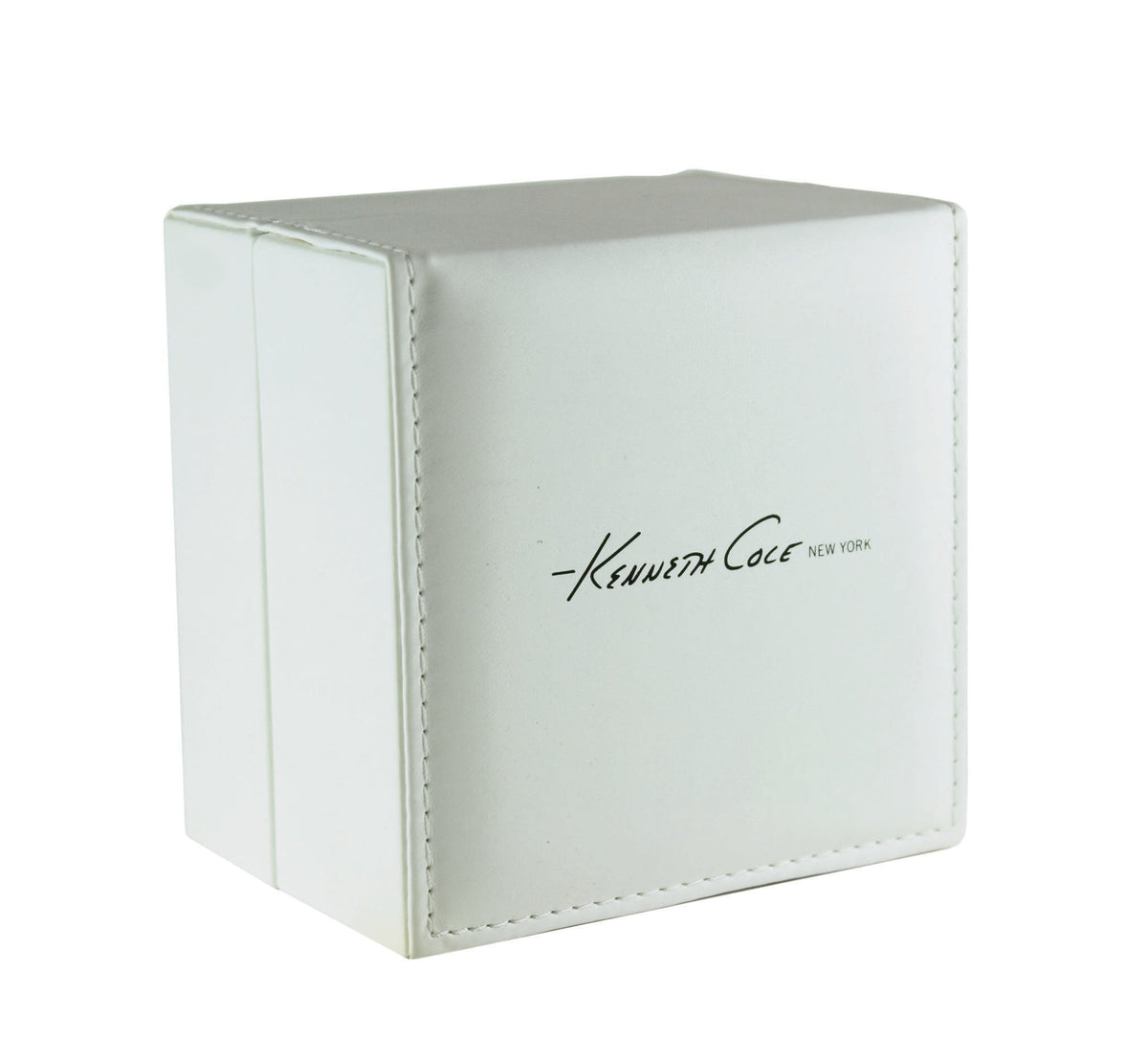 Weisse Uhrenbox aus Kunstleder zur Kenneth Cole IKC1025