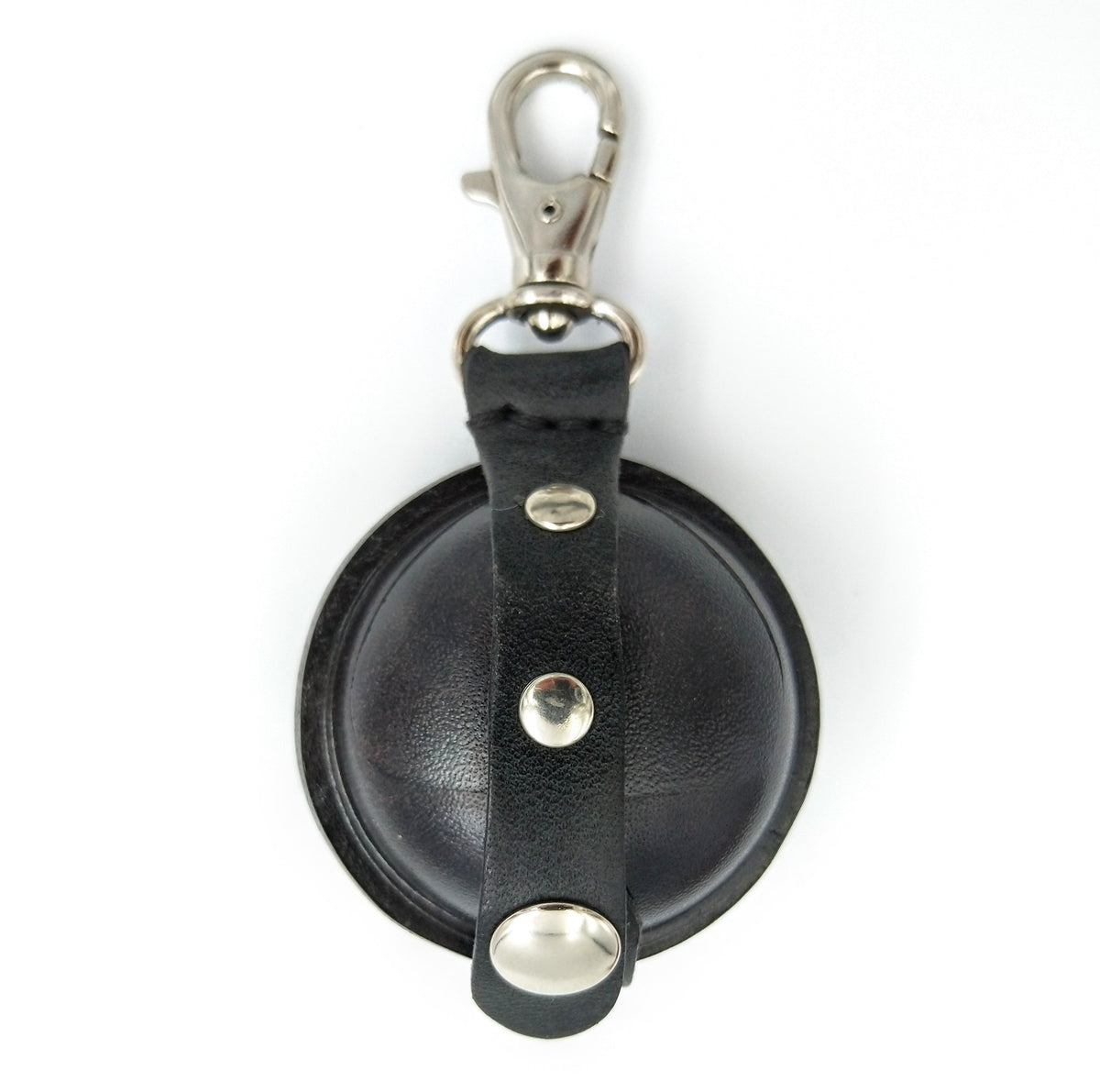 Relict Lederbörse Boule mit Karabiner in Schwarz