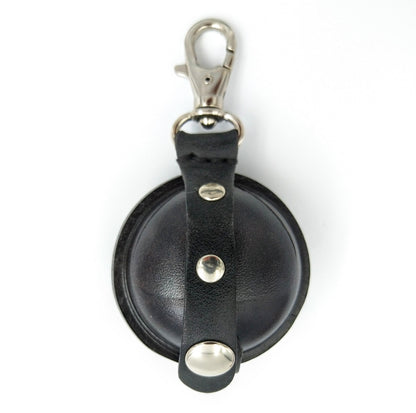 Relict Lederbörse Boule mit Karabiner in Schwarz