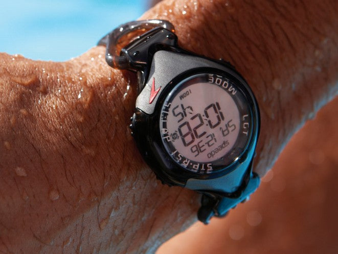 Speedo 150 LAP ISD-50625 Herren-Schwimmuhr in Grau – weitere Ansicht