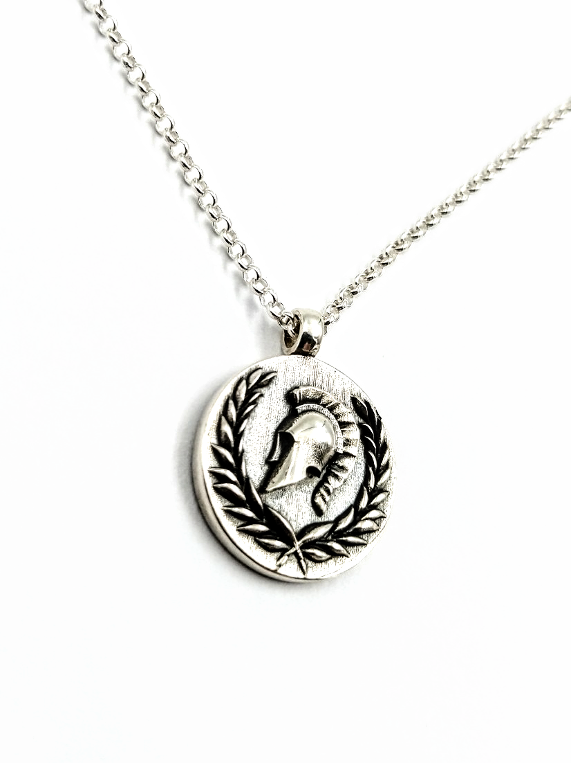 Spartaner seitlich Anhänger- 925er Sterlingsilber - Relict ®