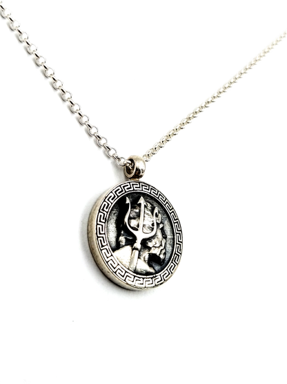 Poseidon Anhänger - 925er Sterlingsilber - Relict ®