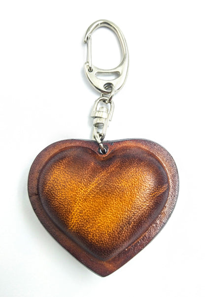 Schlüsselanhänger Hartleder Herz - Relict ®
