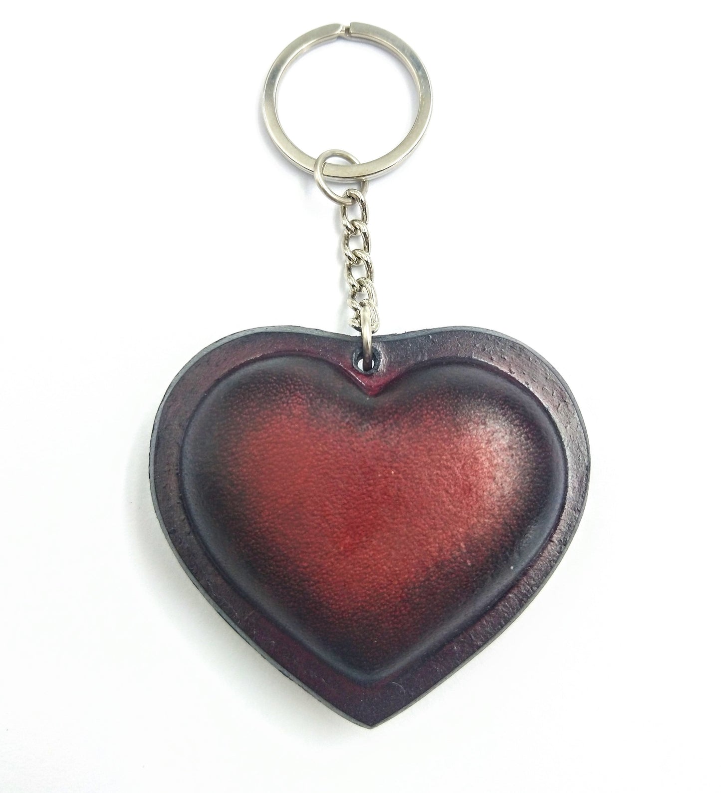 Schlüsselanhänger Hartleder Herz - Relict ®