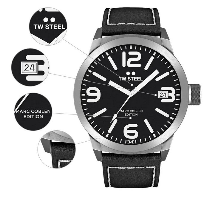 TW Steel Herrenuhr 50mm Spezialedition