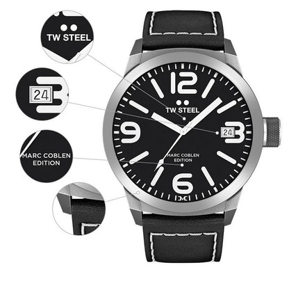 TW Steel Herrenuhr 50mm Spezialedition