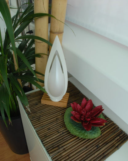 Aroma Leaf Ultraschall-Aroma-Diffusor für Aromatherapie – Naturreine ätherische Öle, Kaltluftvernebelung für Entspannung und Schlafqualität
