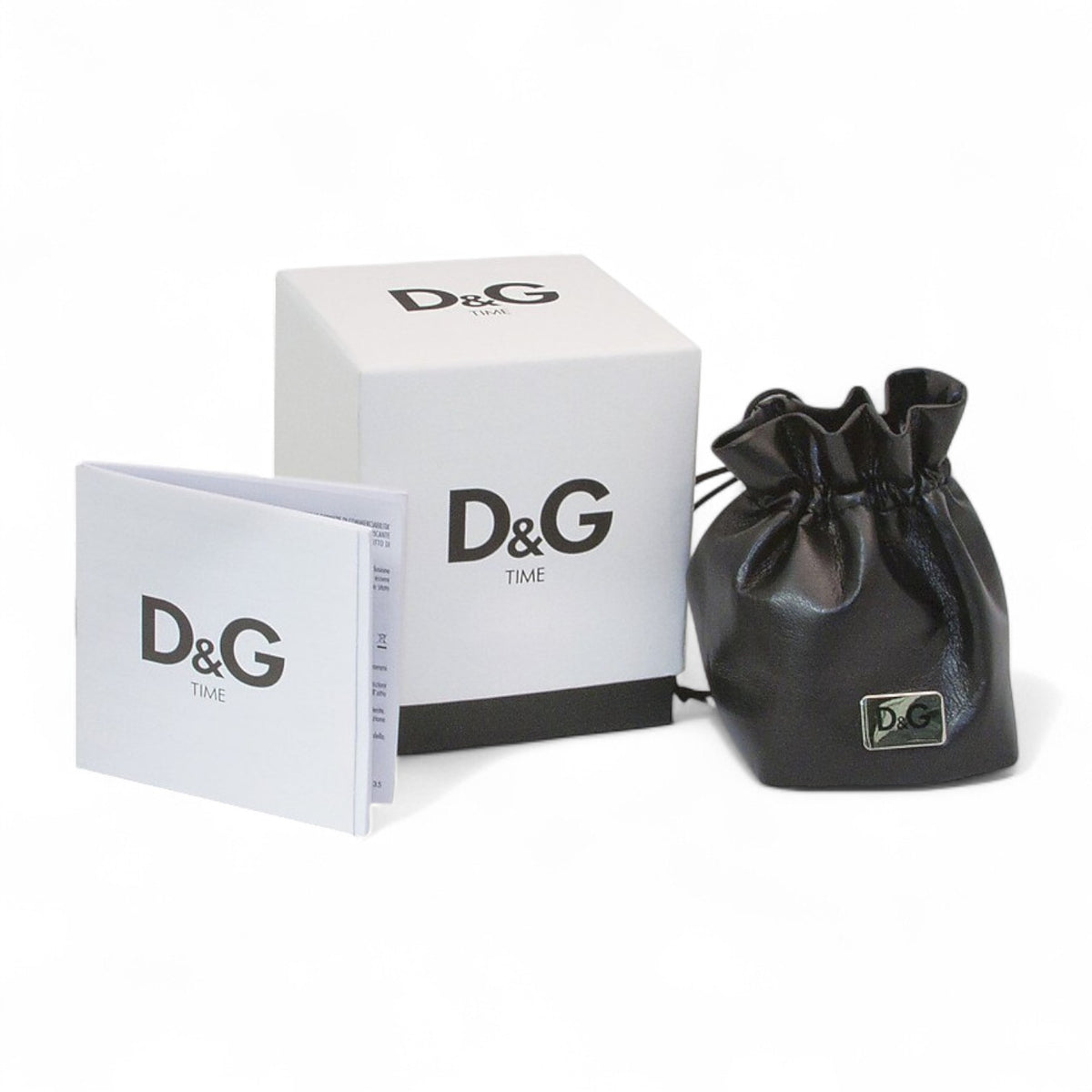 Dolce & Gabbana Uhrenbox – Originalverpackung der D&G-Time-Uhren