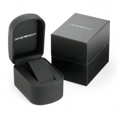 Emporio Armani Herrenuhr Chronograph metal