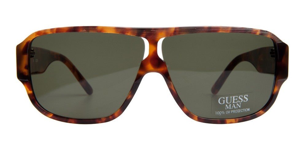Guess GU6610 Herren-Sonnenbrille Braun-Havanna mit grauen Gläsern