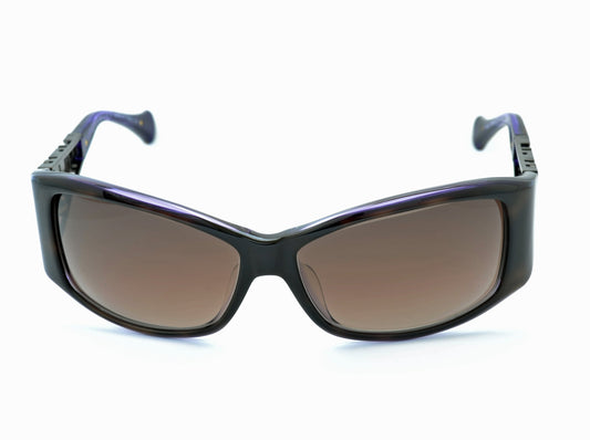 John Richmond JR 664-02 Damen-Sonnenbrille Havanna, Frontansicht