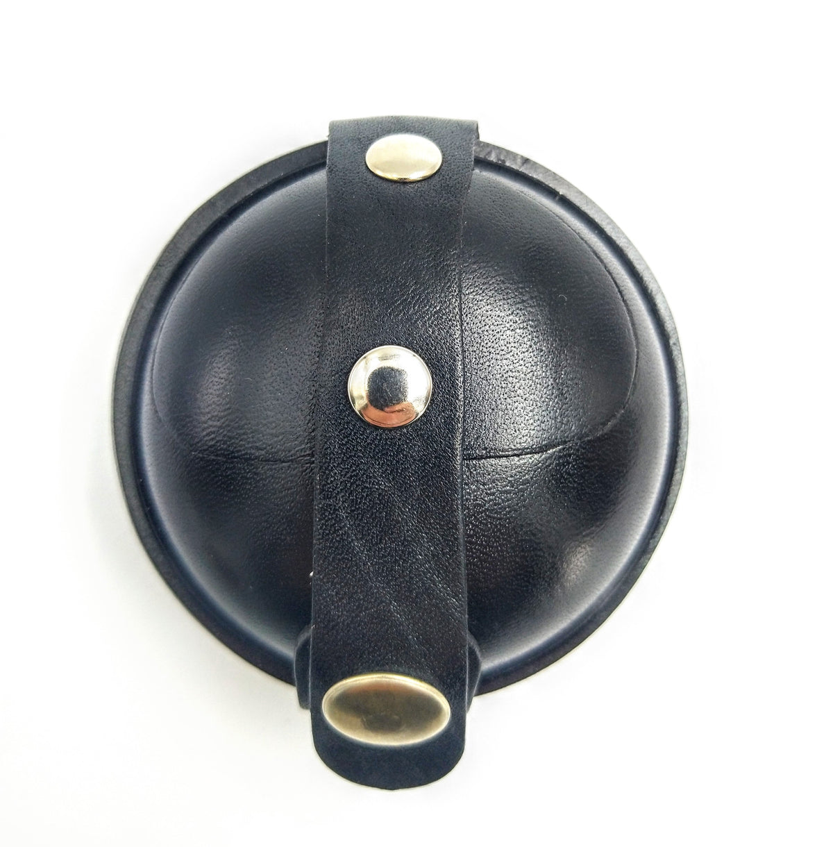 Relict Lederbörse Kaliber 80 mm in Schwarz