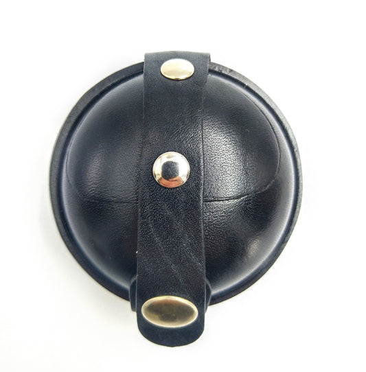 Relict Lederbörse Kaliber 80 mm in Schwarz