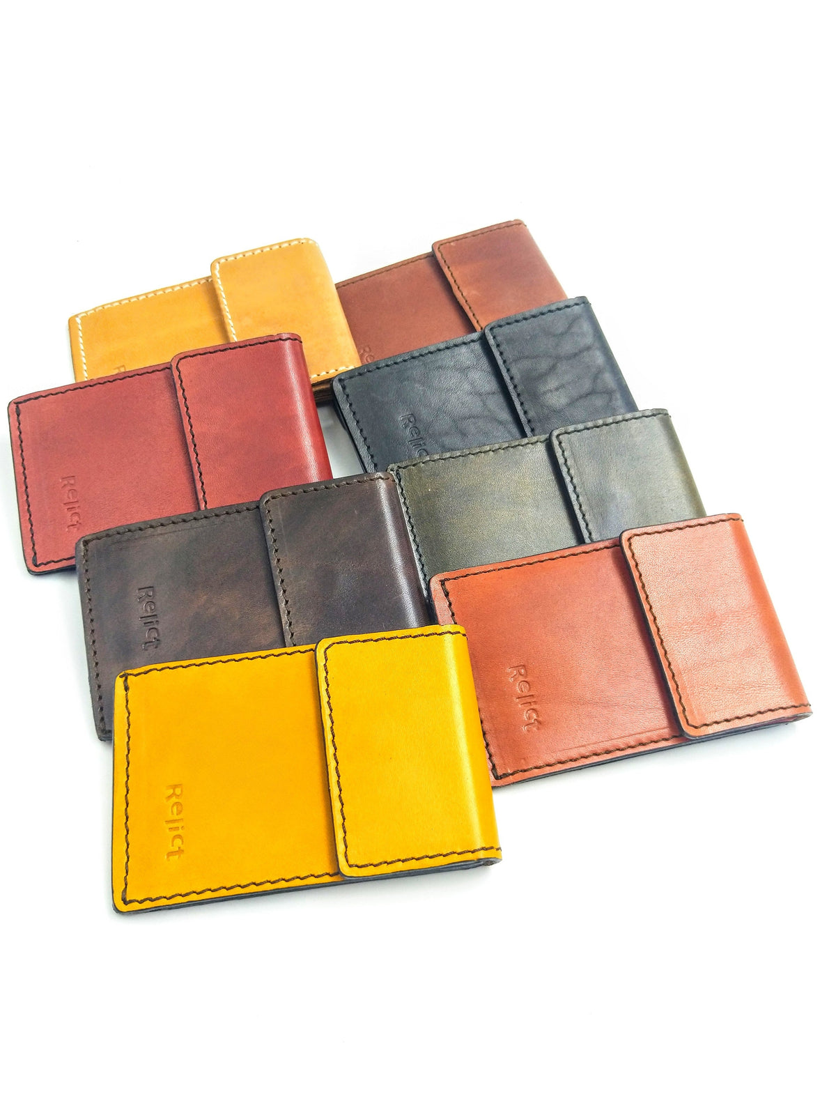 Relict Kreditkarten-Etui Classic aus pflanzlich gegerbtem Leder
