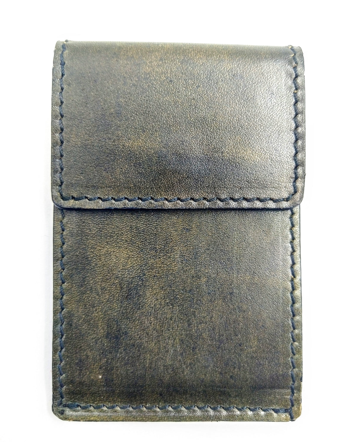 Relict Kreditkarten-Etui Classic aus Leder in Olivgrün