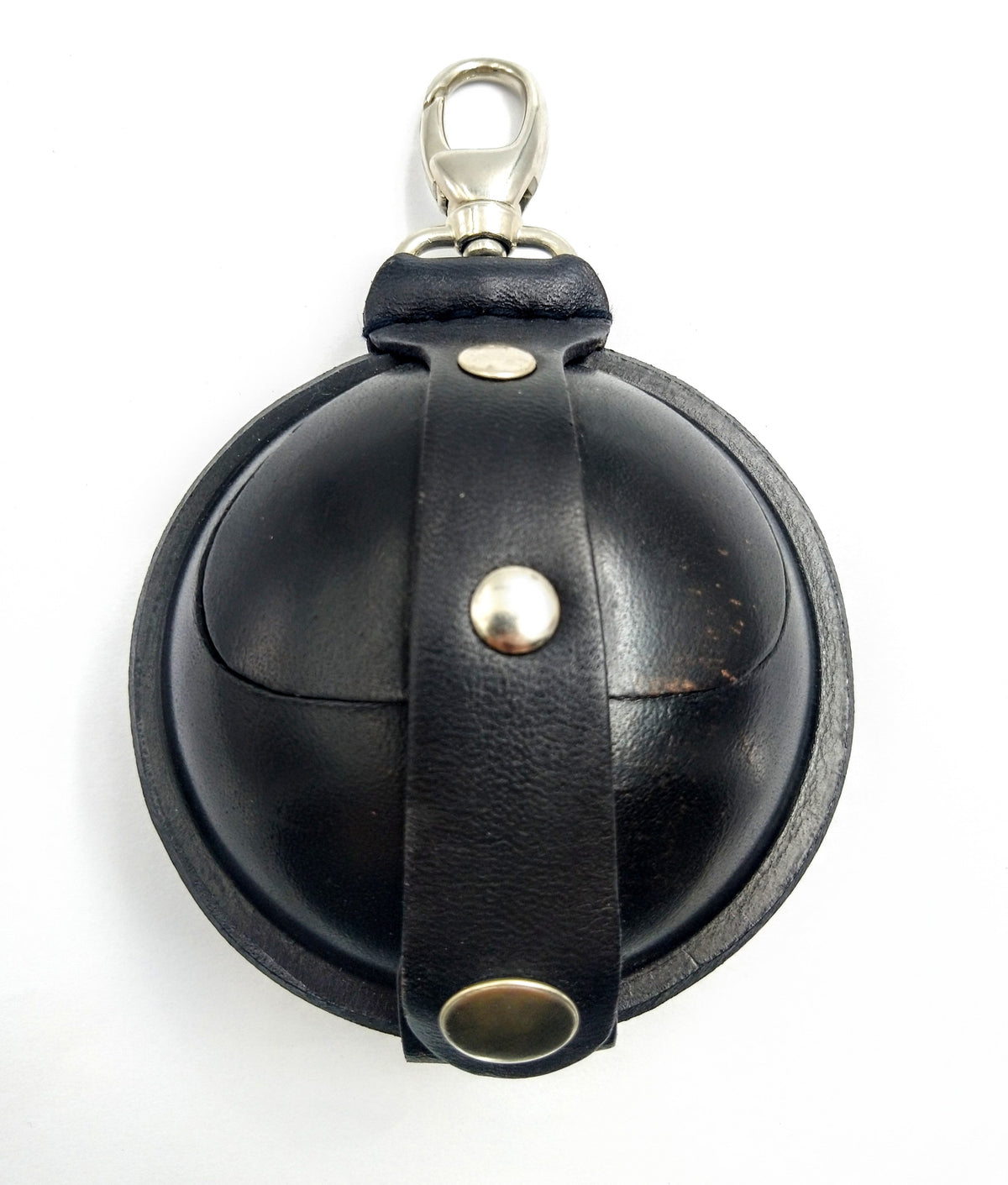Relict Lederbörse Jumbo in Schwarz mit Karabiner – Special Edition