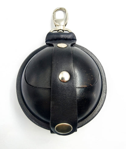Relict Lederbörse Jumbo in Schwarz mit Karabiner – Special Edition