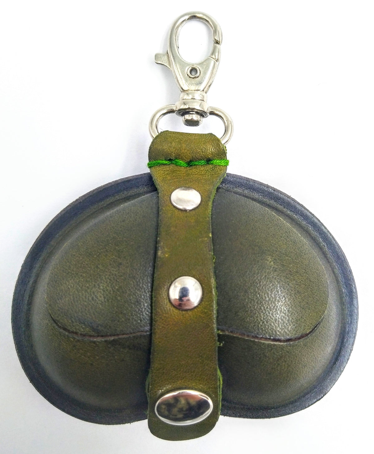 Relict Lederbörse Nuts mit Karabiner in Olive
