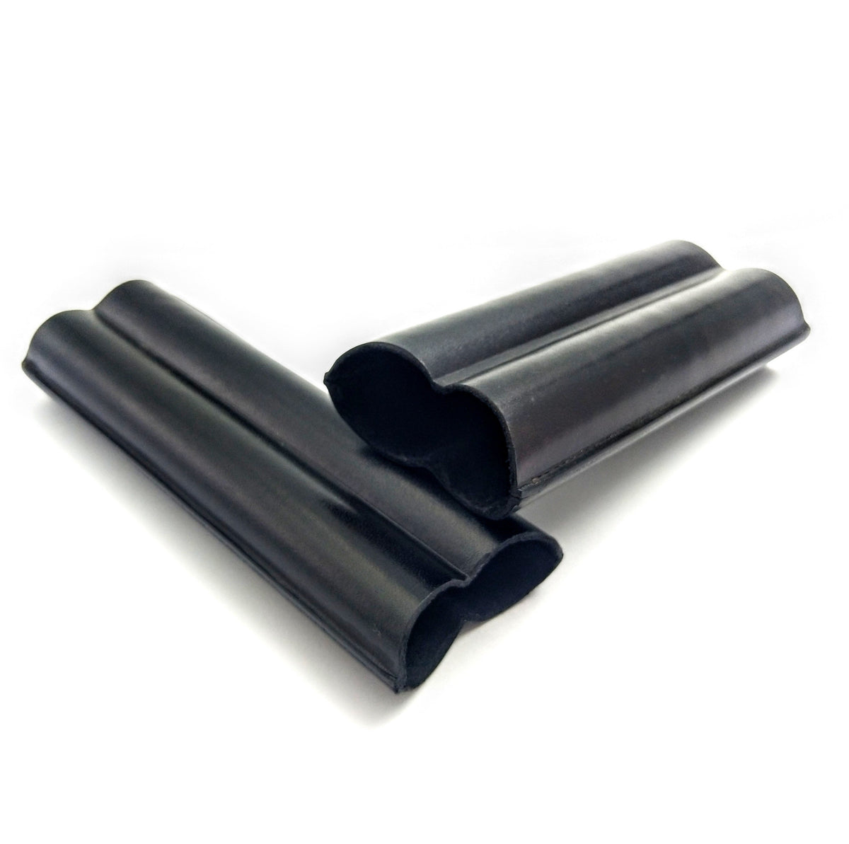 Schwarzes Relict Zigarren-Lederetui Bon Vivant, ausziehbar bis 220 mm