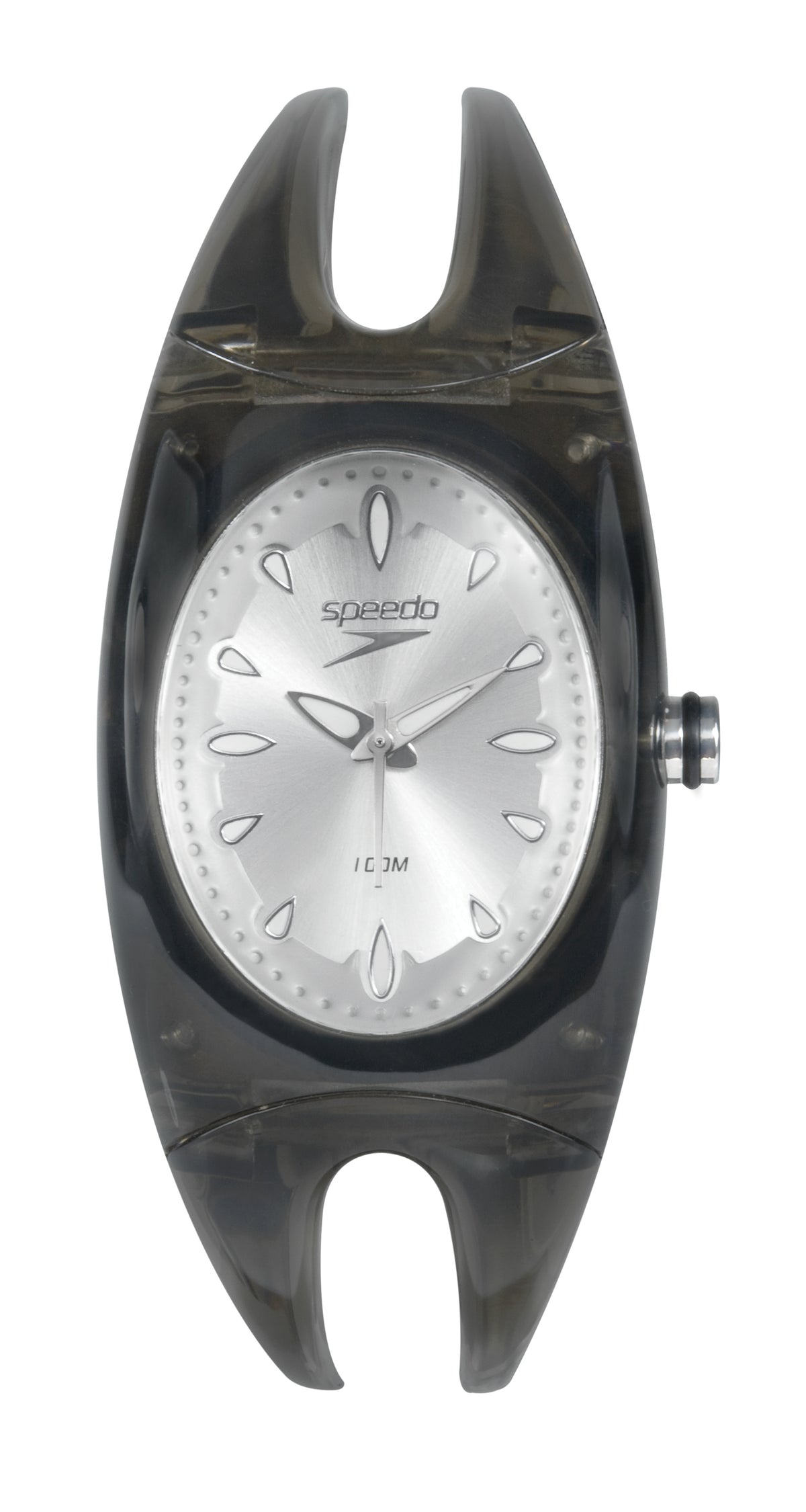 Speedo Clip ISD-50595 analoge Damen-Sportuhr in Schwarz