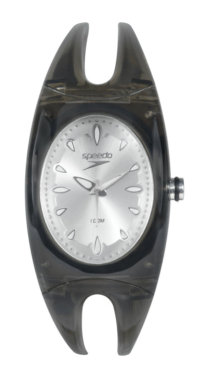 Speedo Clip ISD-50595 analoge Damen-Sportuhr in Schwarz