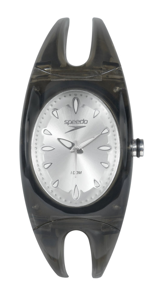 Speedo Clip ISD-50595 analoge Damen-Sportuhr in Schwarz