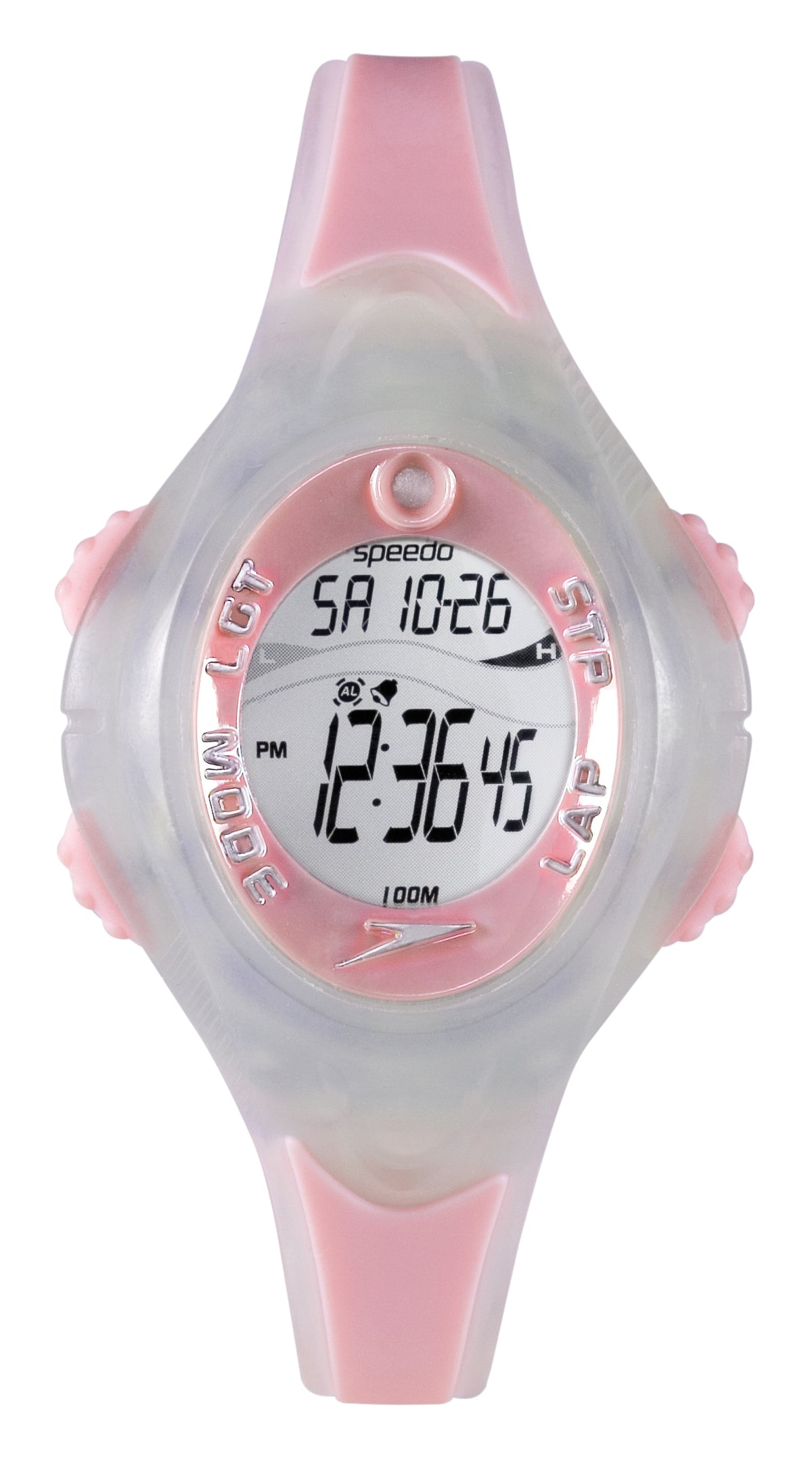 Speedo ISD-50536 Schwimm- und Freizeituhr mit UV-Sensor in Rosa