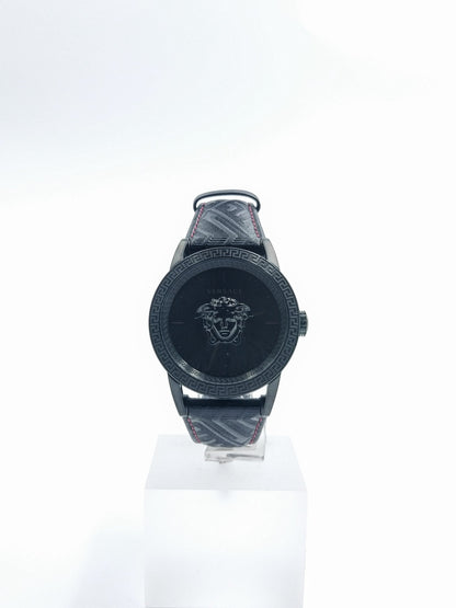 Versace Palazzo Empire All Black – schwarzes Edelstahlgehäuse, matt und poliert