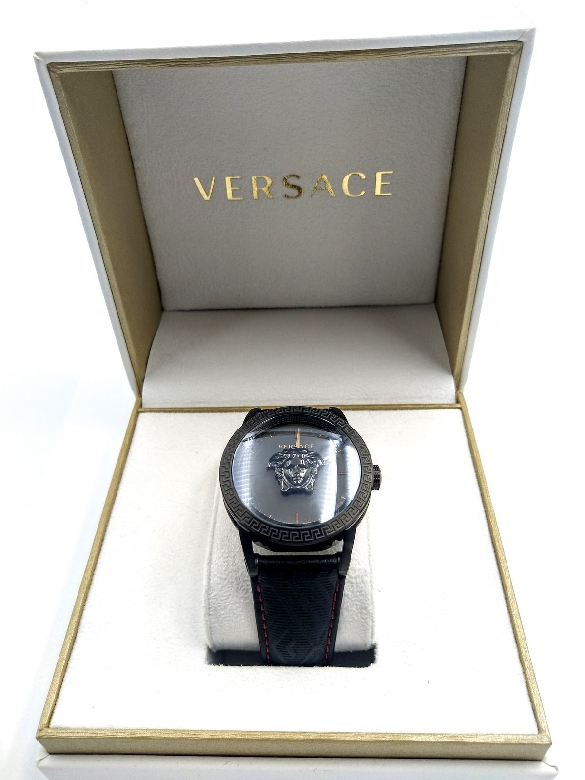 Versace Palazzo Empire All Black mit Dornfaltschliesse